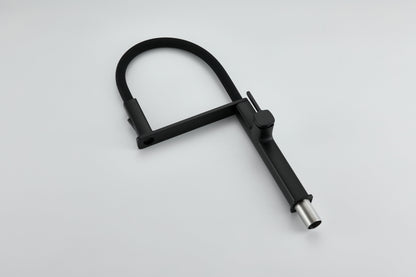 Novo Flex Matt Black Kitchen Mixer Tap