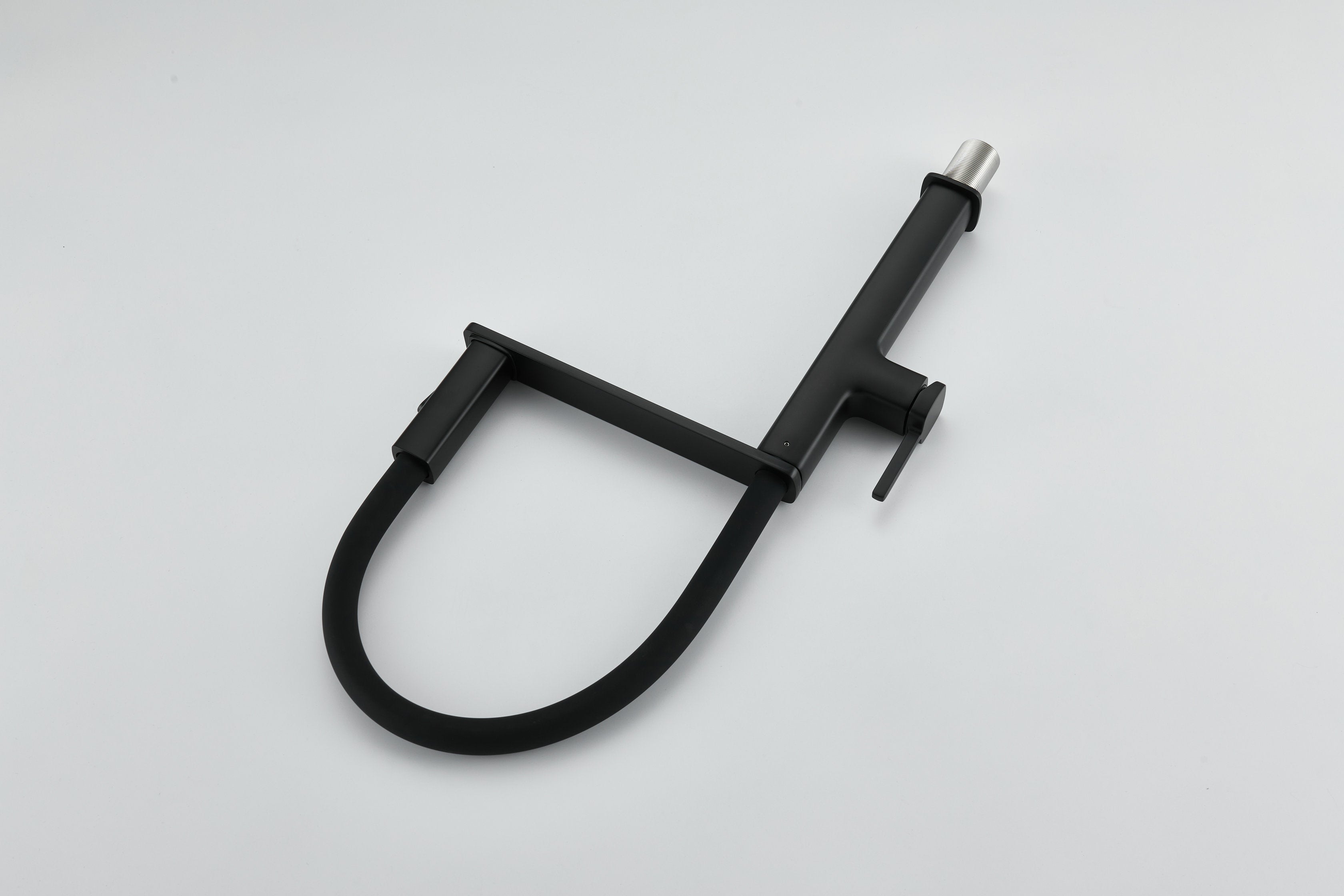 Novo Flex Matt Black Kitchen Mixer Tap