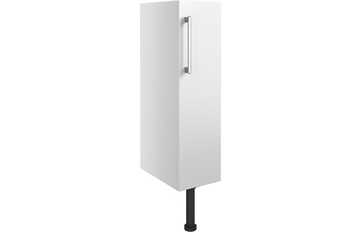 Alba 200mm Toilet Roll Holder - White Gloss