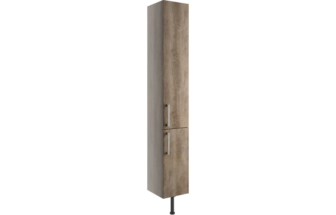 Alba 300mm 2 Door Tall Unit - Nebraska Oak