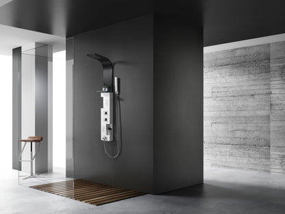 Novo GA Aluminium Designer Thermostatic Column shower Pack