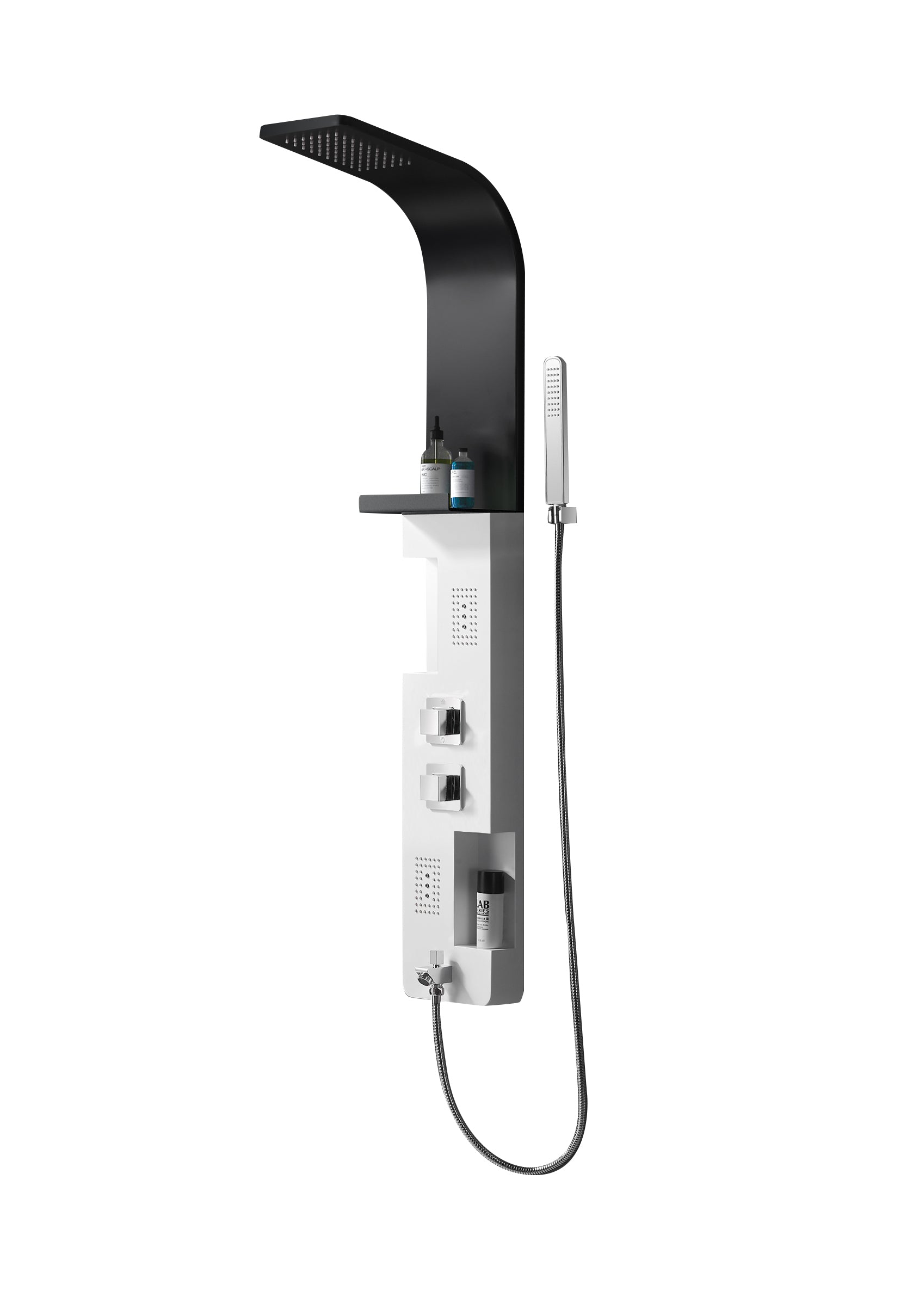 Novo GA Aluminium Designer Thermostatic Column shower Pack