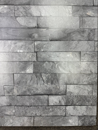Shower Wall Panel  1000 Tiled Grey