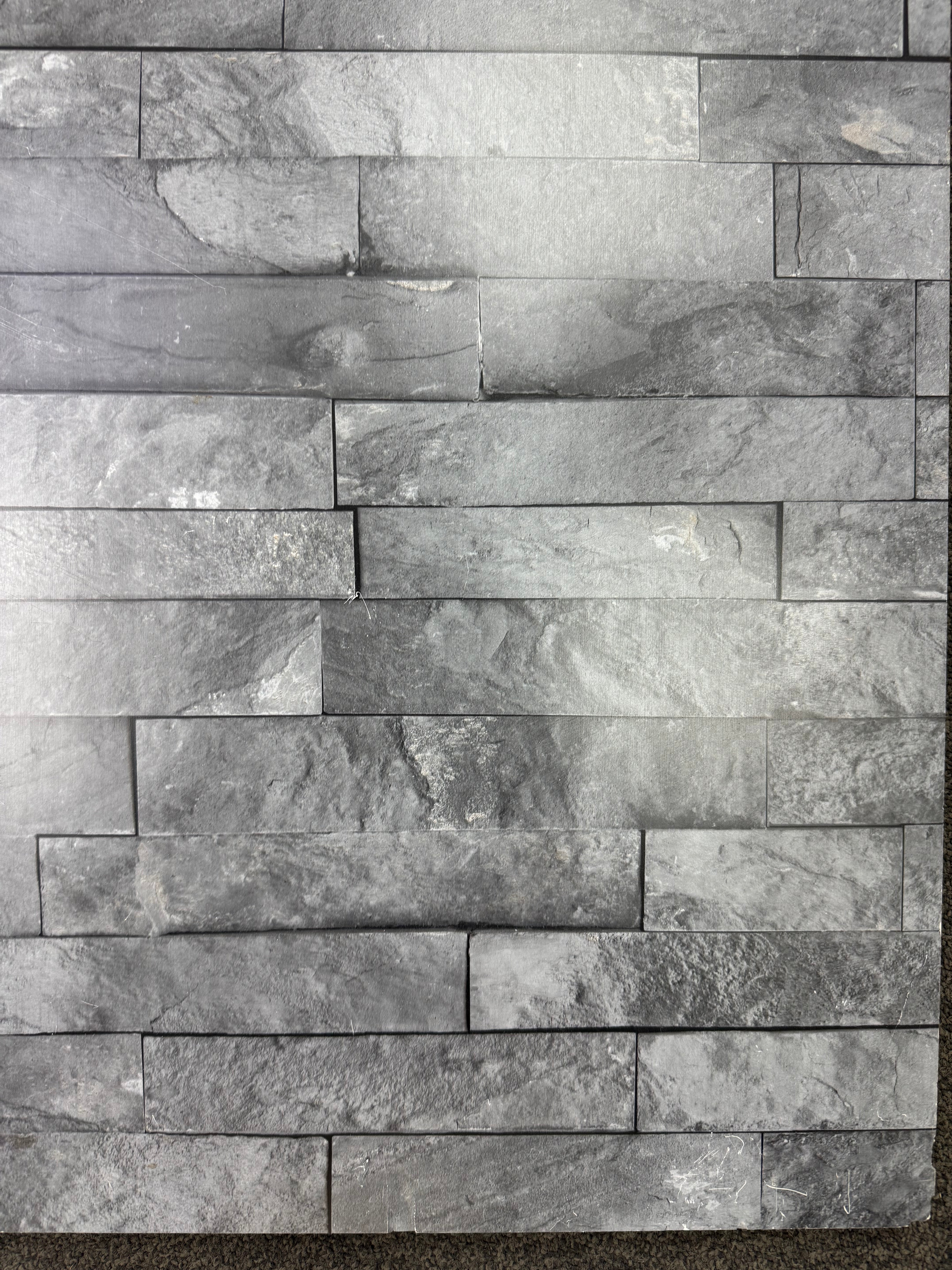 Shower Wall Panel  1000 Tiled Grey