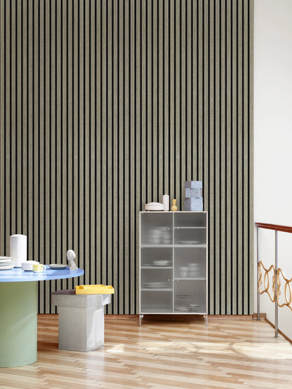 Novo Grey Oak Alu Acoustic Wall Panel 600x2700