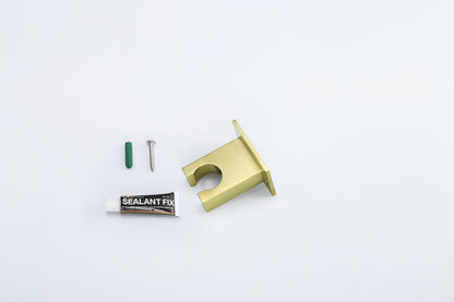 Novo Single Feed Bidet Spray Mixer Brushed Brass