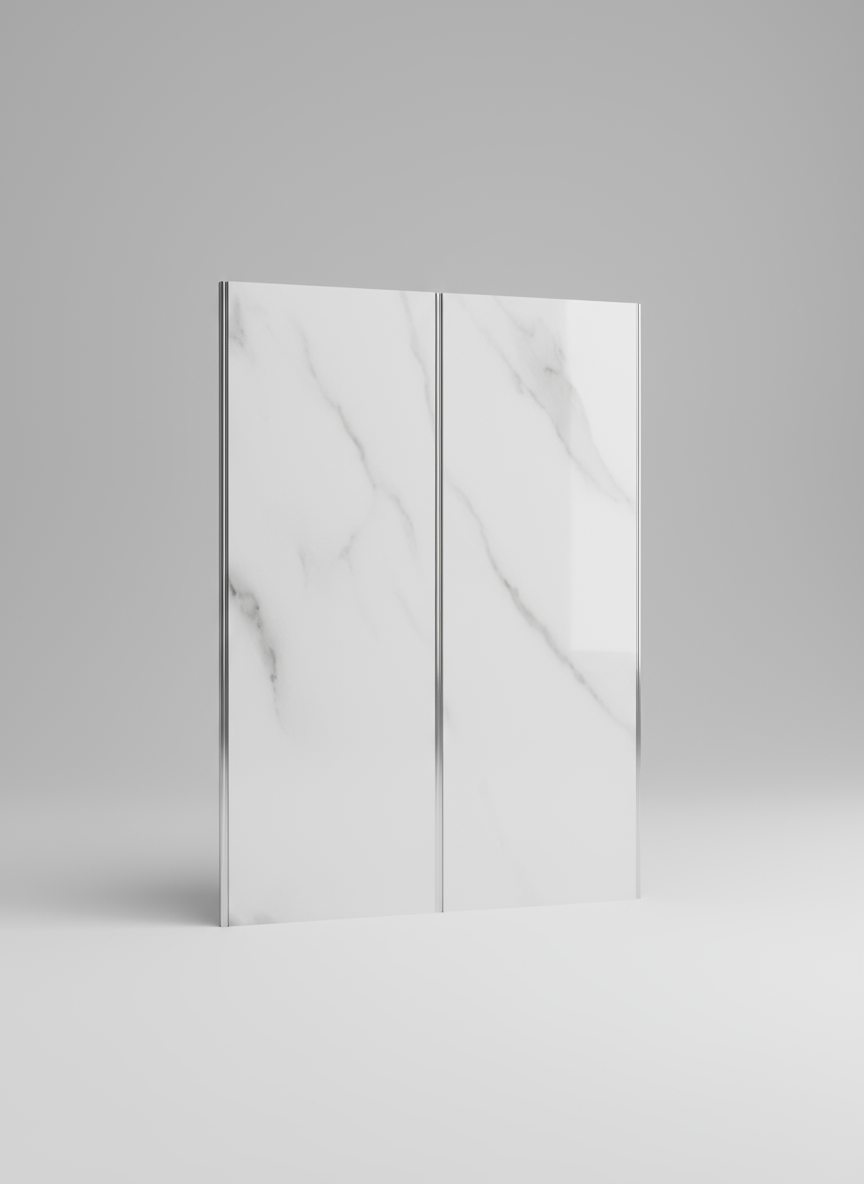 Novo Ceiling Panel Twin Carrara Marble