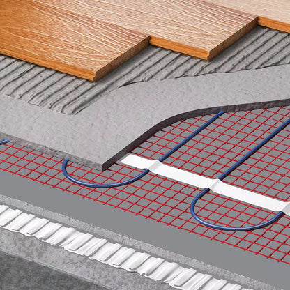 Novo 200W Quick Warmrite Electric Self Adhesive  Underfloor Heating Mat
