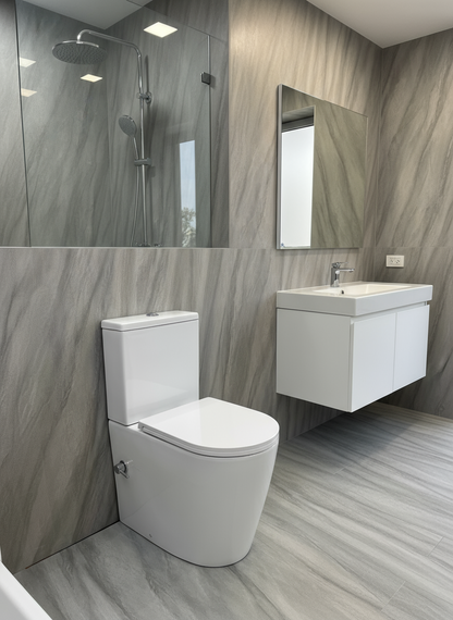 Novo Clinex Bidet Rimless hygienic Full back Toilet Pack