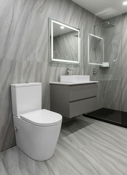 Novo Clinex Bidet Rimless hygienic Full back Toilet Pack