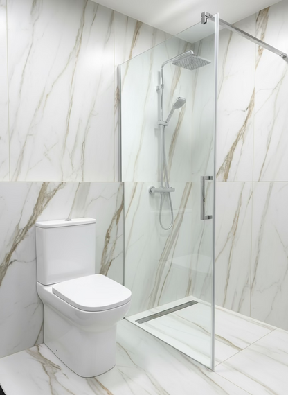 Novo Mora Comfort Height Rimless  Fully back Toilet Pack