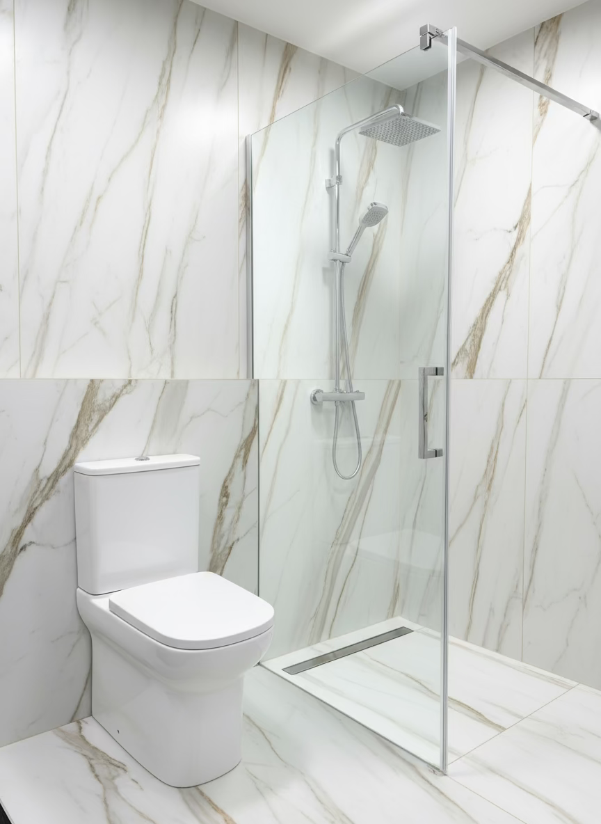 Novo Mora Comfort Height Rimless  Fully back Toilet Pack