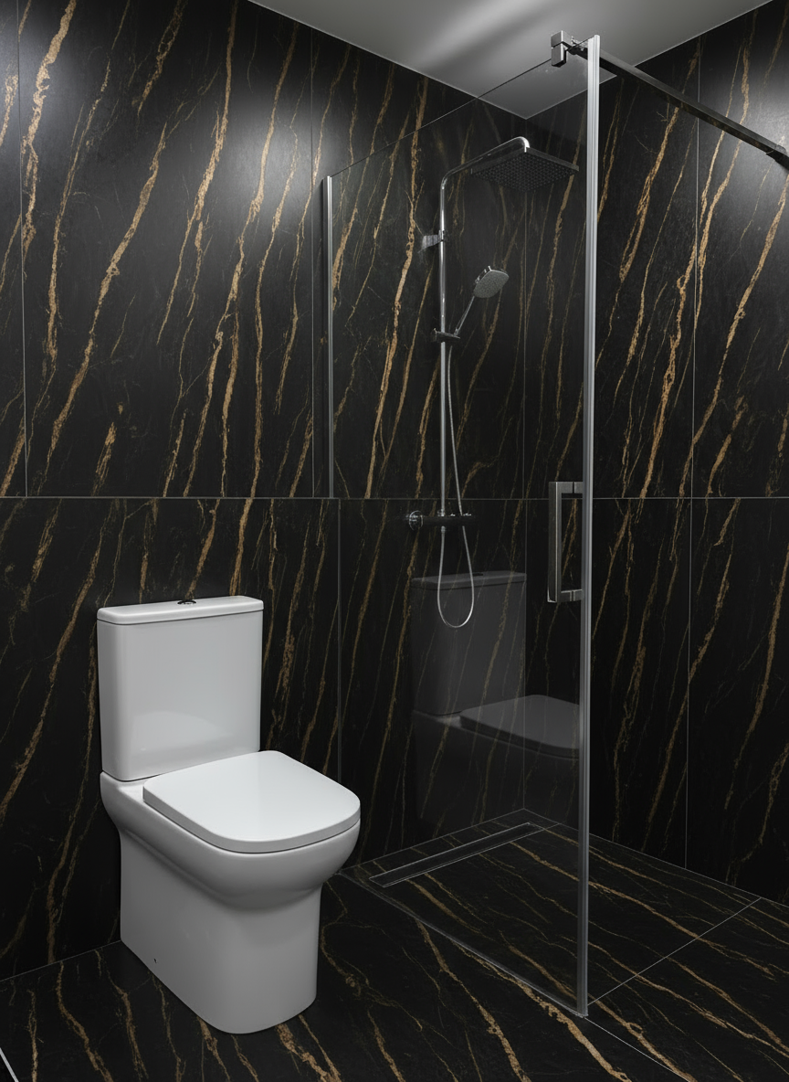 Novo Mora Comfort Height Rimless  Fully back Toilet Pack