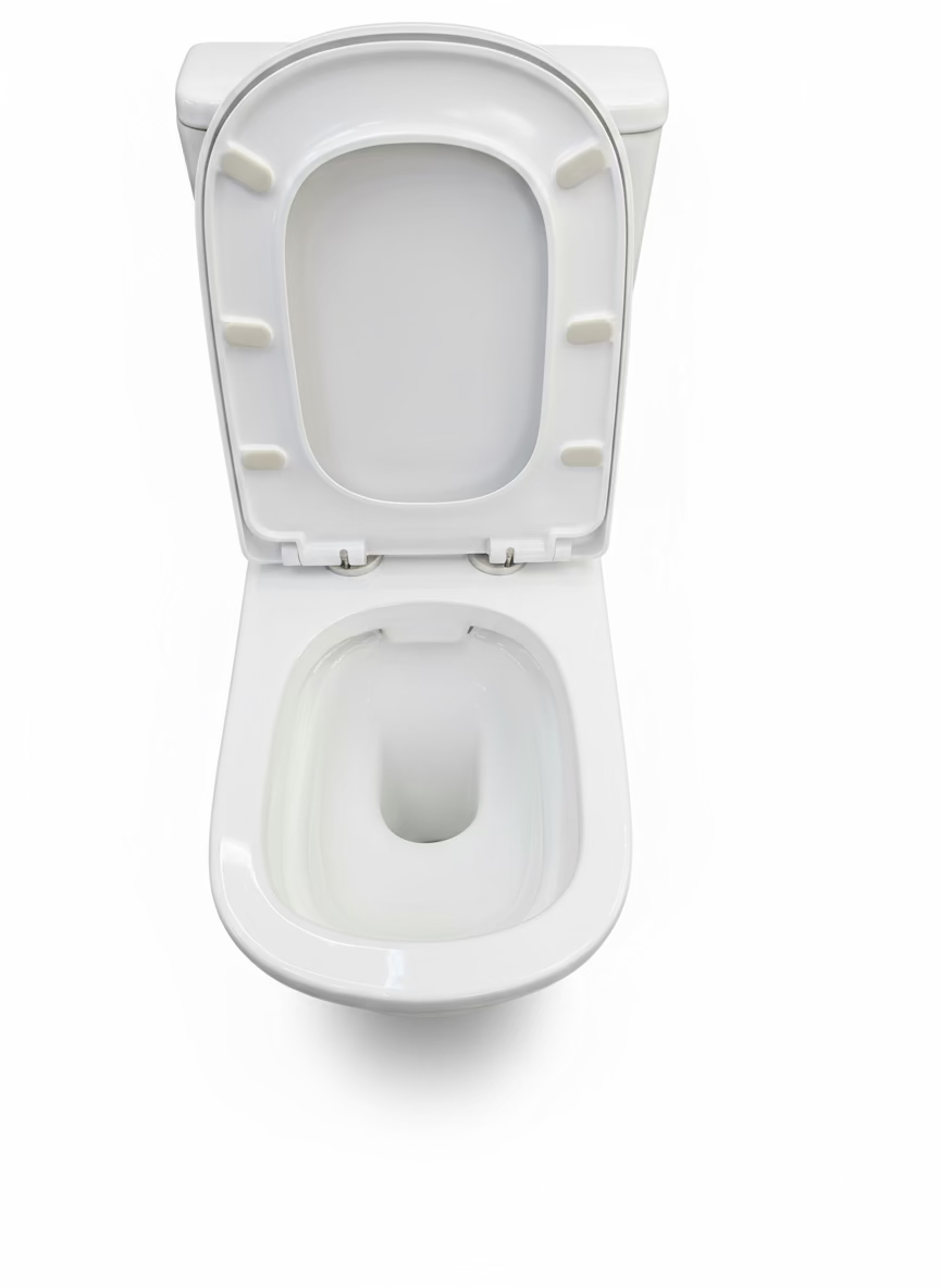 Novo Mora Comfort Height Rimless  Fully back Toilet Pack