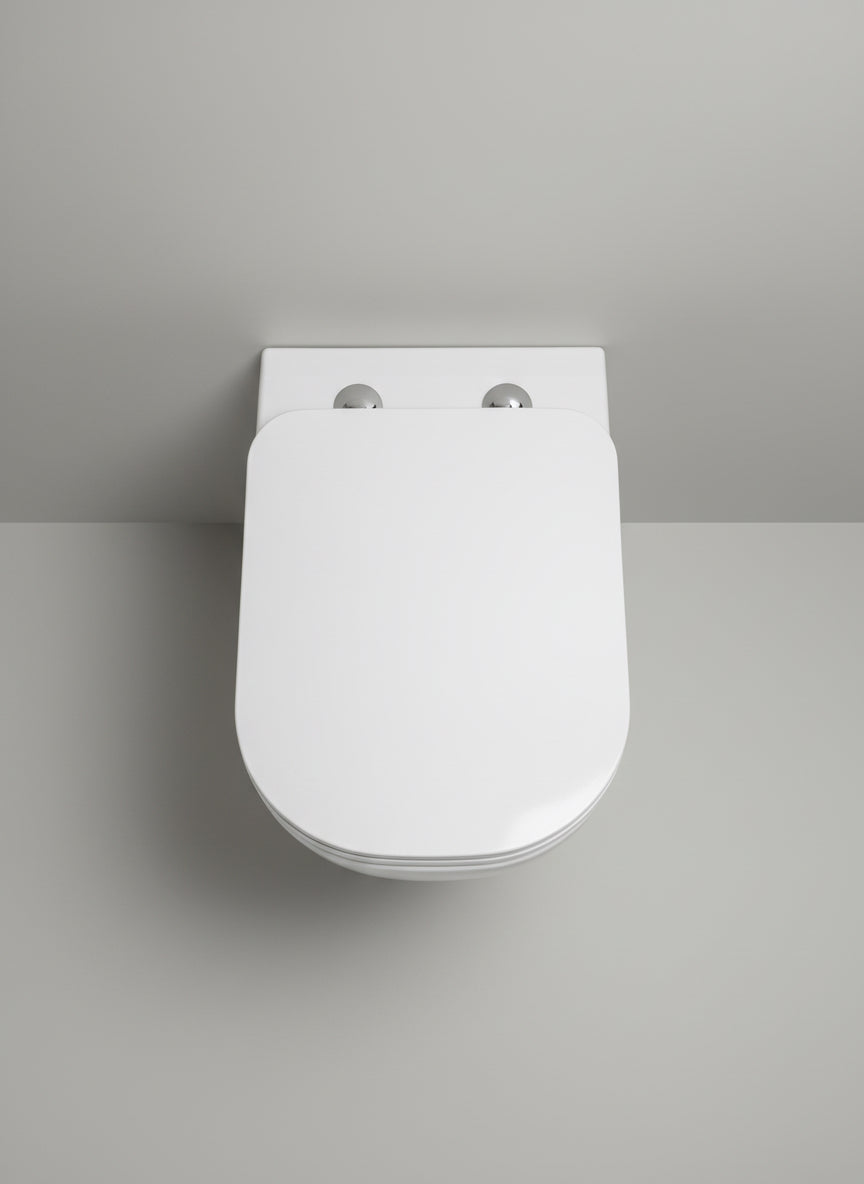 Novo Metronex Comfort Height Back To Wall Short  & Soft Close Seat