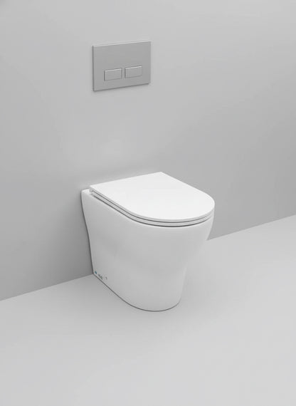 Novo 6201  Comfort Height Back To Wall Short  & Soft Close Seat