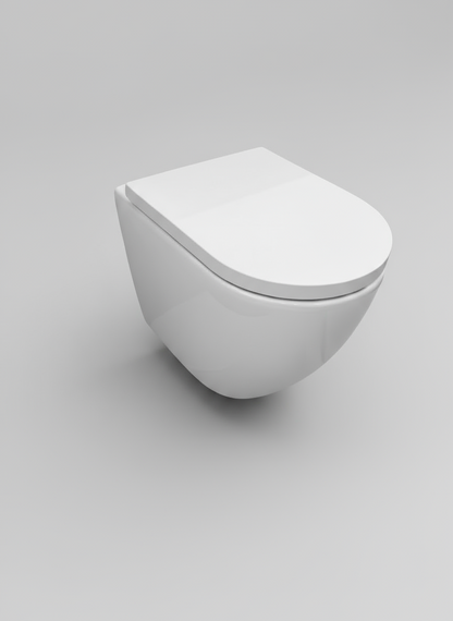 Novo Arta Comfort Height Back To Wall Short  & Soft Close Seat