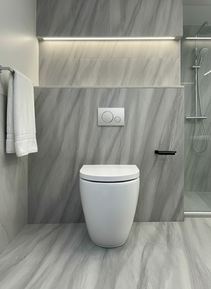 Novo Arta Comfort Height Back To Wall Short  & Soft Close Seat