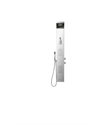 Novo Designer Column Kuadra shower Pack