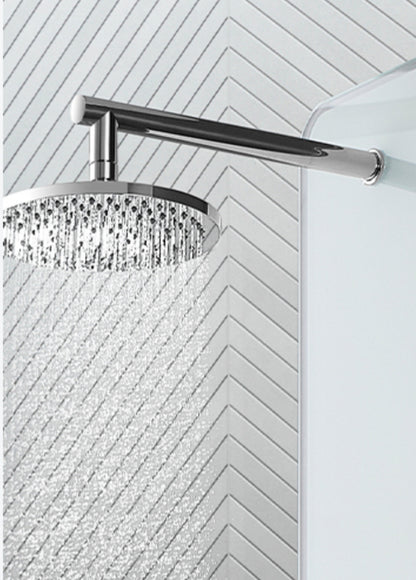 Novo Glass Aluminium Designer Thermostatic Column shower Pack
