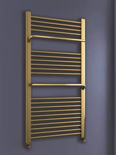 Novo D20 Bar Towel Warmer Radiator - Matt Black