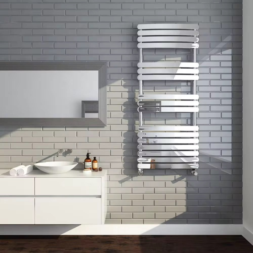 Novo D2  Towel Warmer Radiator - Chrome