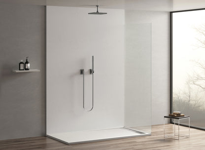 Novo Linear  Slate Stone 25mm Shower Tray with Linear Waste System