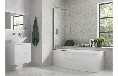 Fortune Space Saving 1700x740x560mm 0TH Bath w/Legs