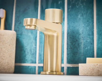 Mono Basin Mixer Brushed Brass