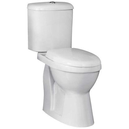 Nuie Doc M 380 x 630mm Close Coupled Comfort Height Pan And Cistern Set