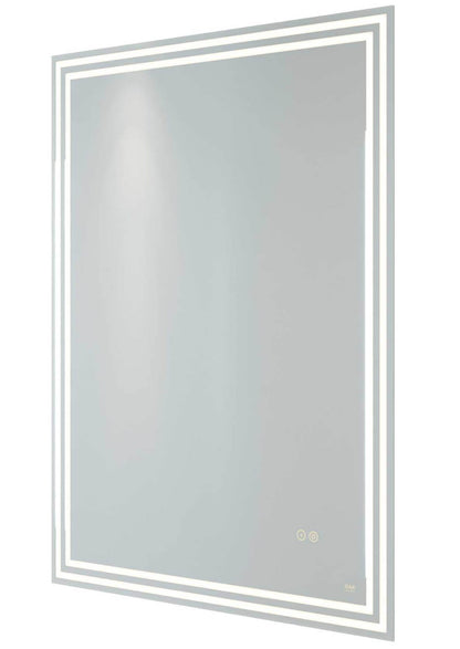 RAK Hermes 600 x 800mm LED Illuminated Portrait Mirror With Touch Sensor Switch