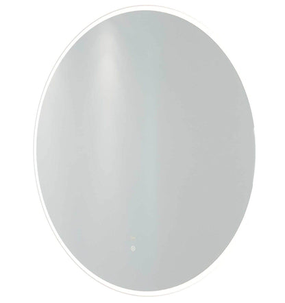 RAK Scorpio 800 x 800mm LED Illuminated Round Mirror With Demister And Touch Sensor Switch