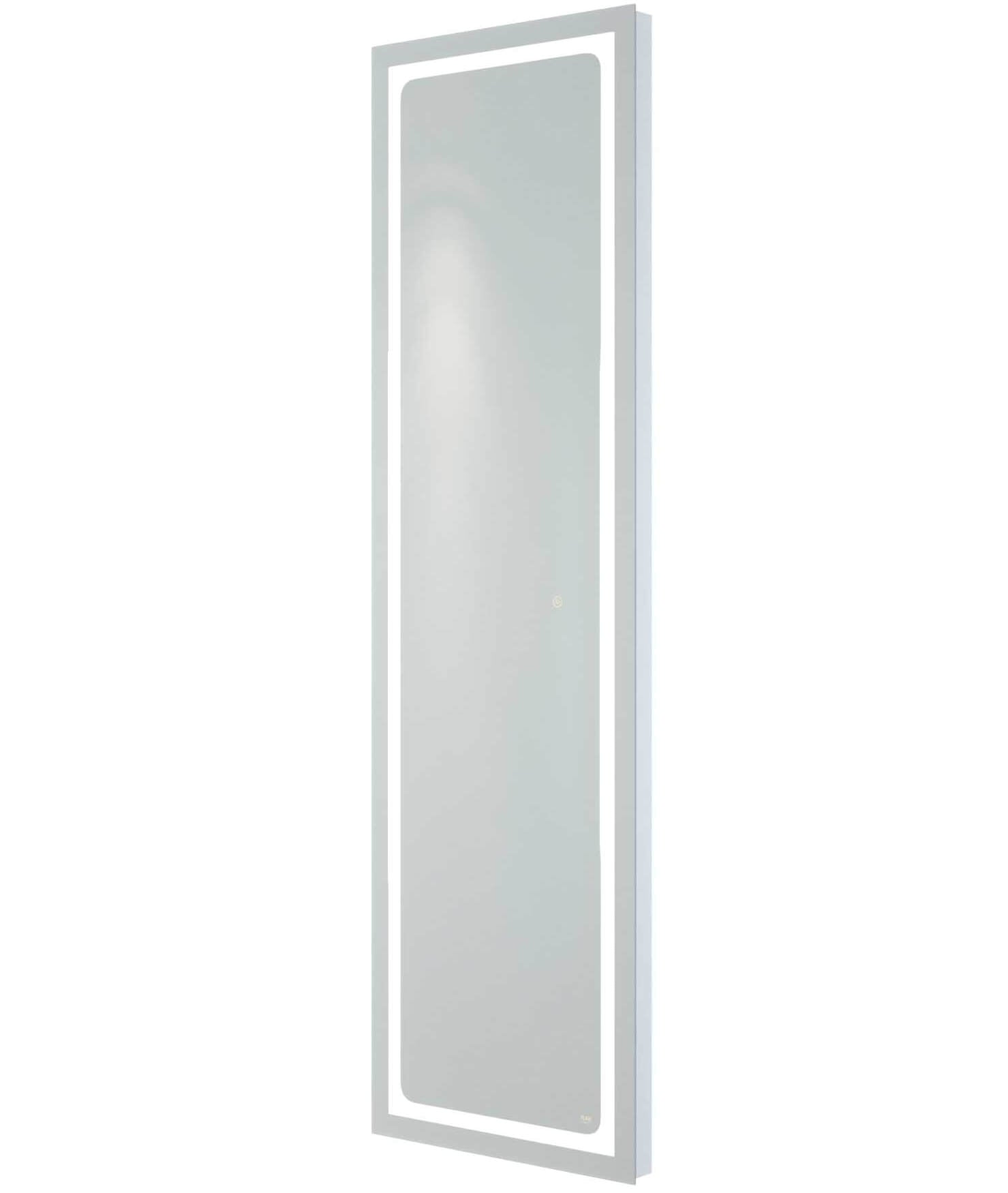 RAK Aquarius 420 x 1400mm LED Tall Dress Mirror With Demister And Touch Sensor Switch