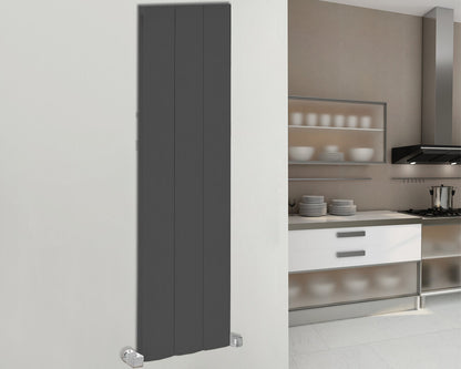 Tivolis Lugo 1800mm High Double Panel Vertical Aluminium Radiator