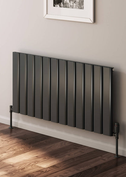 Reina Vicari 600mm High Double Panel Aluminium Radiator