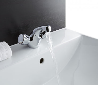 DualFlow Entree Basin Mixer Tap With Sprung Waste