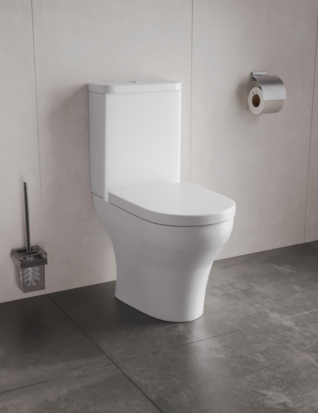 Nuie Harmony Semi Flush To Wall Pan And Cistern