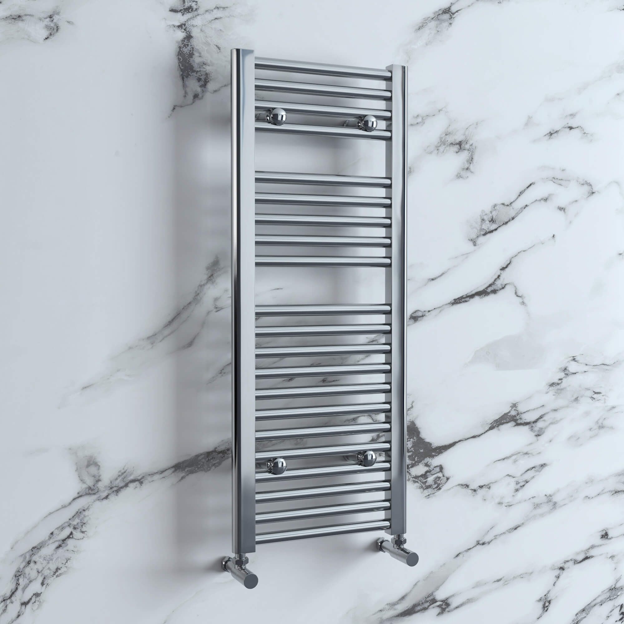 Tivolis Cabra 400mm Wide Straight Towel Rail