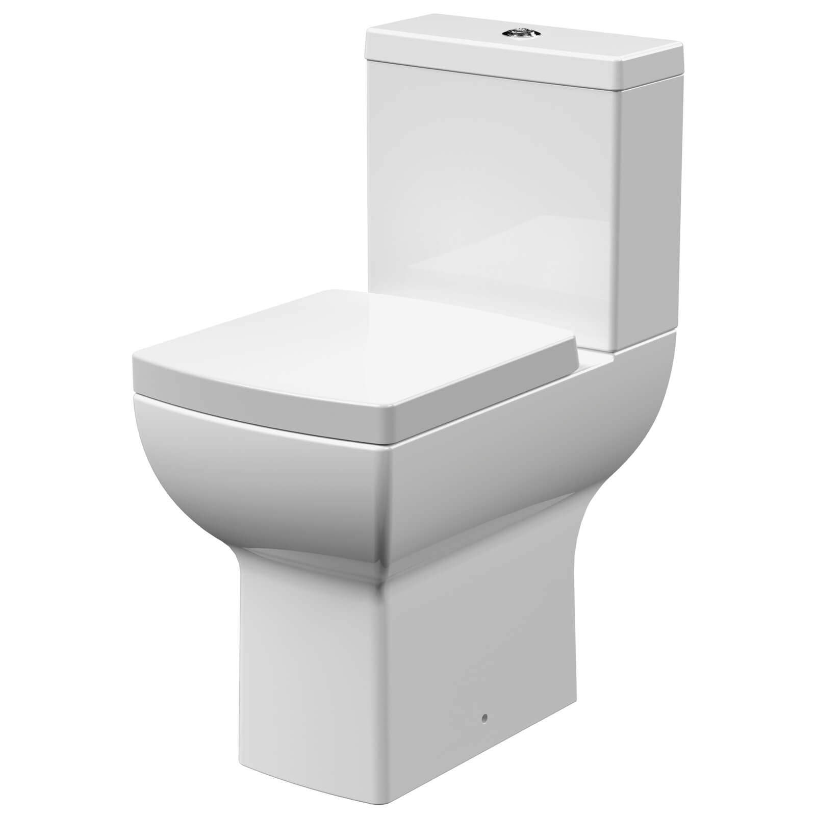 Nuie Ava 375 x 610mm Comfort Height Closed Coupled Toilet