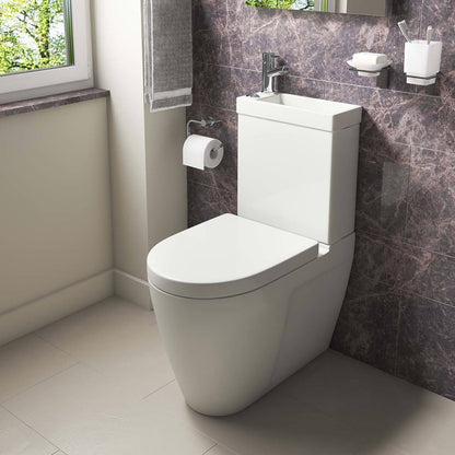 ALL in One Combi 2-In-1 Back To Wall Toilet With Basin