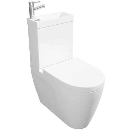 ALL in One Combi 2-In-1 Back To Wall Toilet With Basin