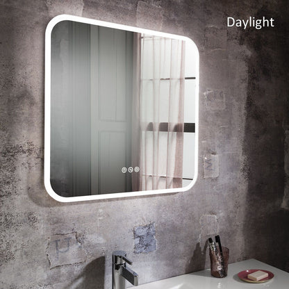 Crosswater Svelte Landscape Illuminated Mirror