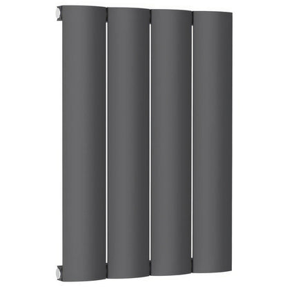 Reina Belva 600mm High Anthracite Single Panel Horizontal Radiator