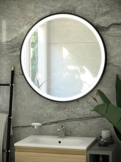 Rak Art Soft 500 x 700mm LED Illuminated Mirror With Demistar Pad