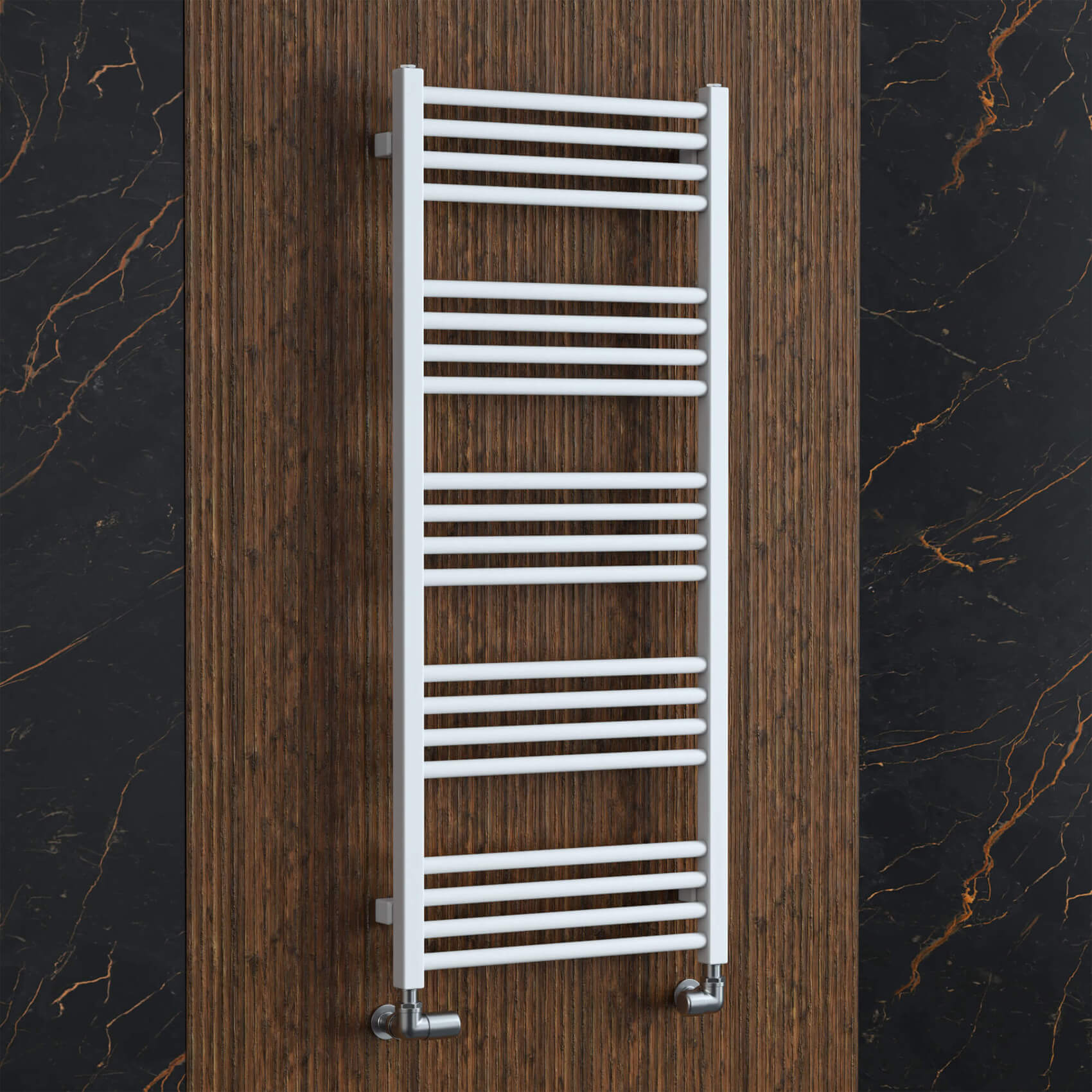 Novo Straight Heated Towel Rail
