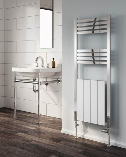 Reina York 485 x 1200mm Aluminium Designer Radiator
