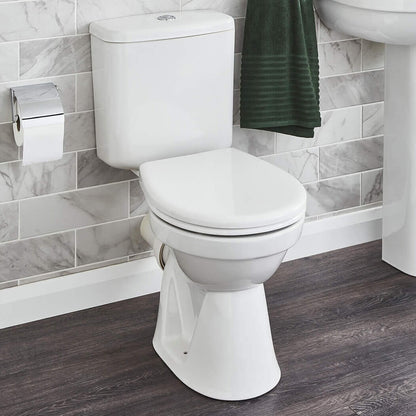 K-V Milton White Close Coupled WC Set