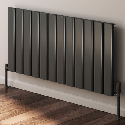 Reina Vicari 600mm High Single Horizontal Aluminium Radiator
