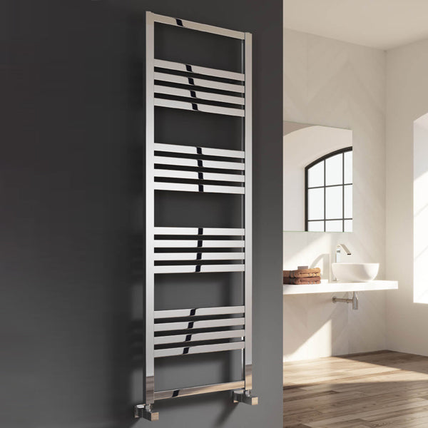 Reina Bolca 485mm Wide Straight Aluminium Towel Rail