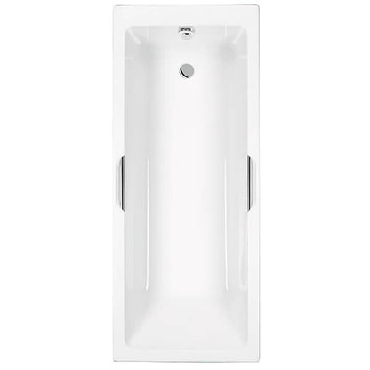 Carron Quantum Integra Eco 5mm White Acrylic Bath With Twin Grip
